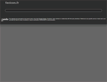 Tablet Screenshot of favicon.fr